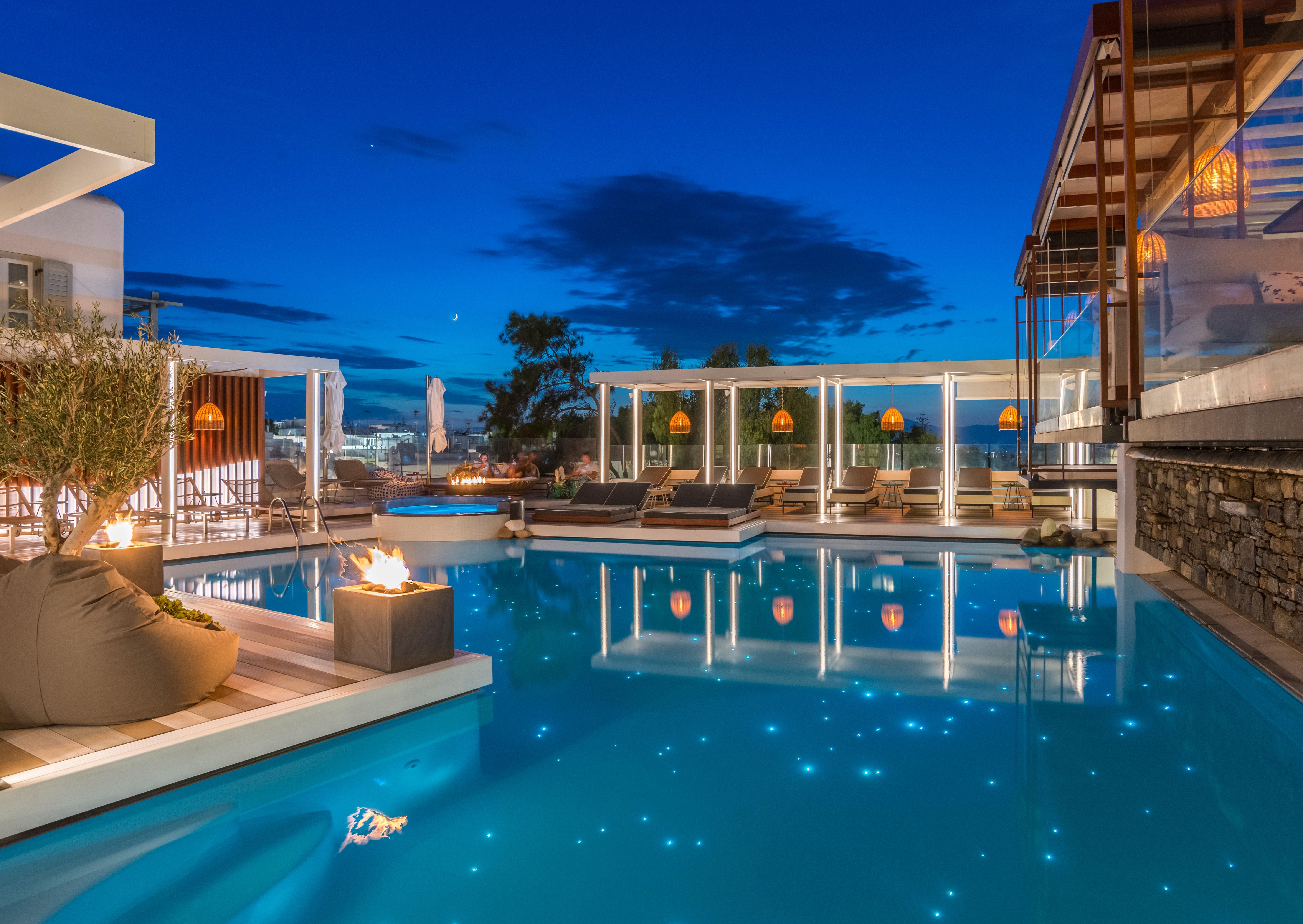 Semeli Hotel Mykonos Mykonos Town Екстериор снимка